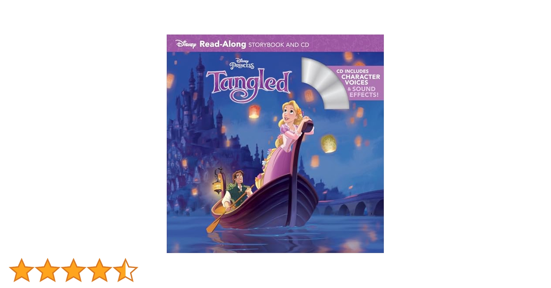 Amazon | Tangled (Read-Along Storybook and CD) | Disney